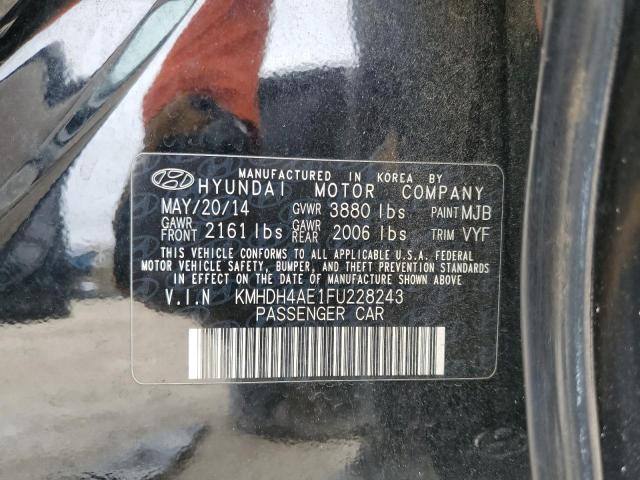 KMHDH4AE1FU228243 | 2015 HYUNDAI ELANTRA SE