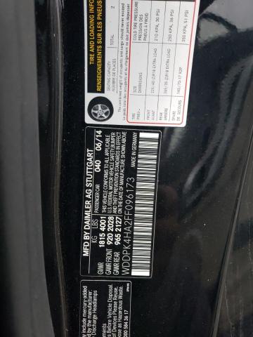 2015 MERCEDES-BENZ SLK 250 - WDDPK4HA2FF096173