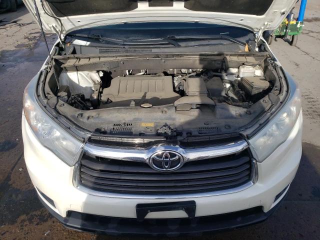 VIN 5TDJKRFH7ES043237 2014 Toyota Highlander, Xle no.12