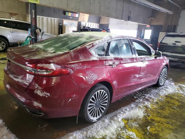  FORD FUSION 2017 Красный