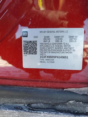 2023 CHEVROLET BOLT EV 2L - 1G1FX6S05P4145651