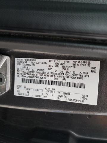 1FMCU9G97EUE22627 | 2014 FORD ESCAPE SE