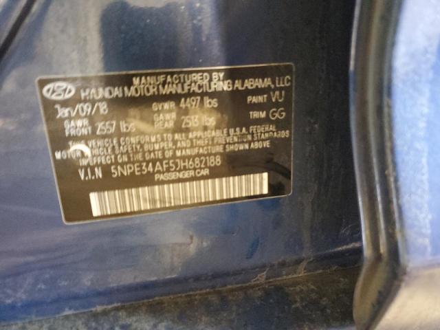 5NPE34AF5JH682188 | 2018 HYUNDAI SONATA SPO