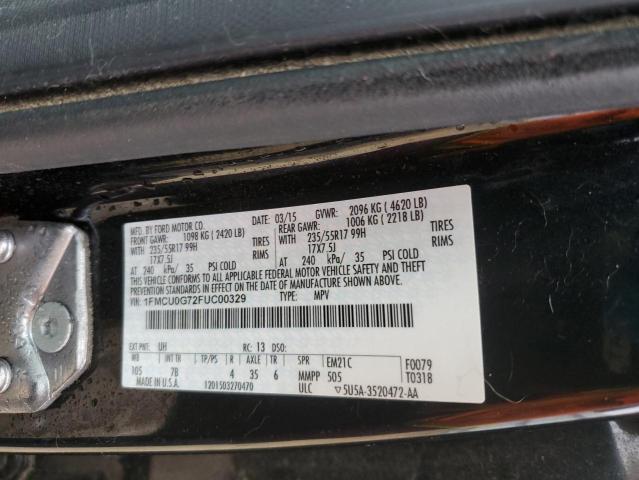 2015 FORD ESCAPE SE 1FMCU0G72FUC00329