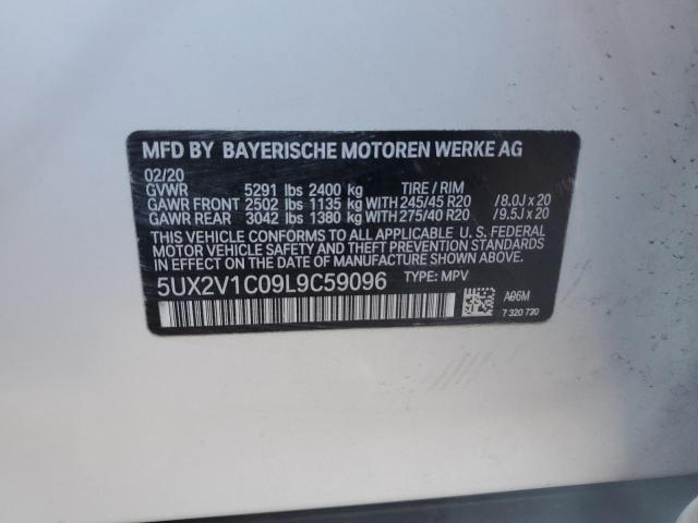 2020 BMW X4 XDRIVE3 - 5UX2V1C09L9C59096