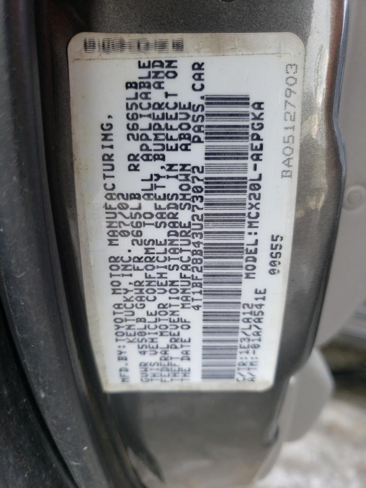 4T1BF28B43U273072 2003 Toyota Avalon Xl