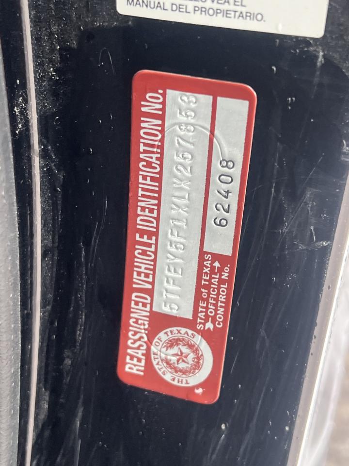 5TFEY5F1XLX257853 TOYOTA TUNDRA 2020