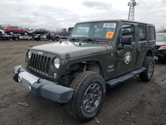 Lot #2343602628 2015 JEEP WRANGLER U salvage car