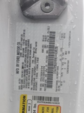 1FATP8UH9N5103828 2022 Ford Mustang