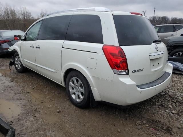 2007 Nissan Quest S VIN: 5N1BV28U37N130280 Lot: 37477834