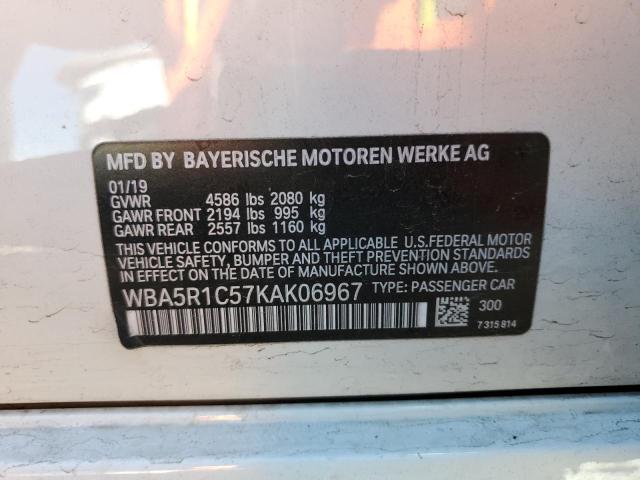 2019 BMW 330I - WBA5R1C57KAK06967