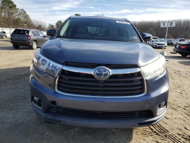 VIN 5TDDCRFH0ES006167 2014 Toyota Highlander, Hybri... no.5