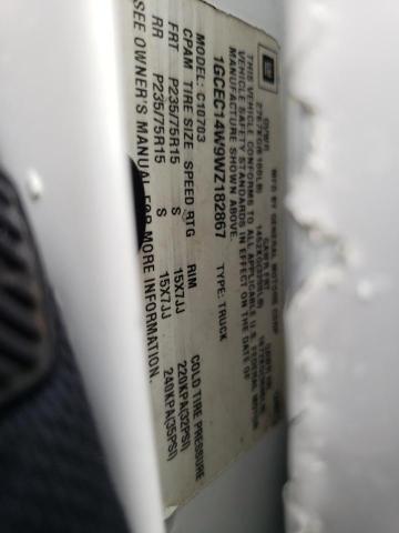 1998 Chevrolet Gmt-400 C1500 VIN: 1GCEC14W9WZ182867 Lot: 39868374