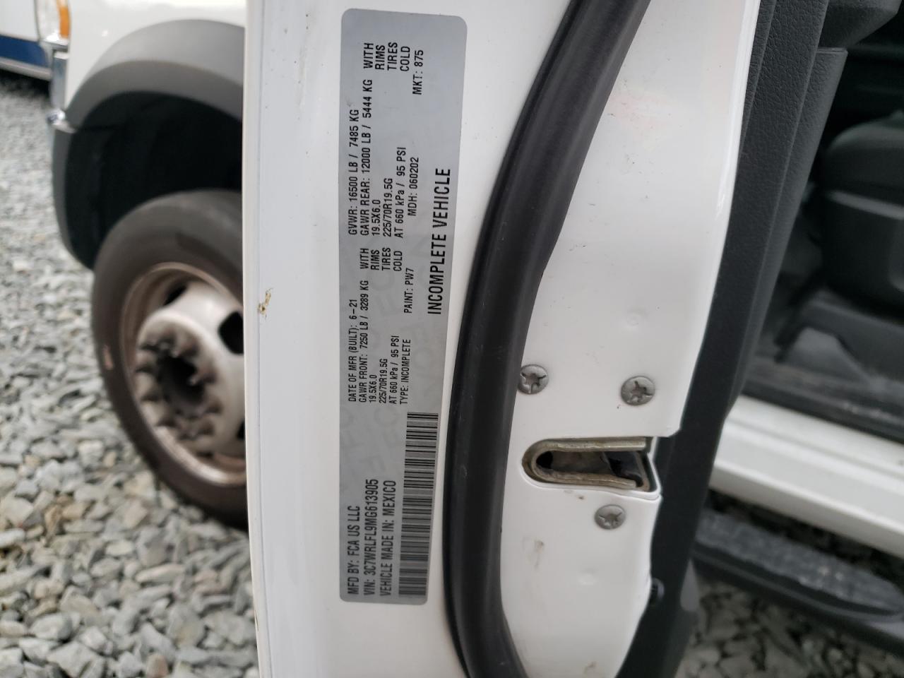 3C7WRLFL9MG613905 2021 Ram 4500