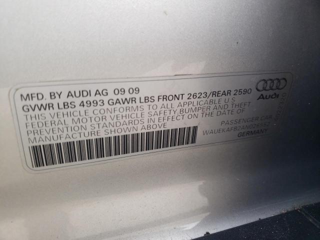 2010 Audi A6 Premium Plus VIN: WAUEKAFB2AN026552 Lot: 39395614