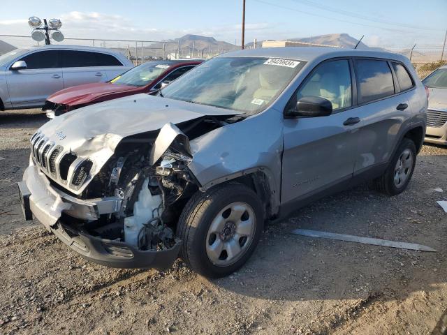 Lot #2487880512 2015 JEEP CHEROKEE S salvage car