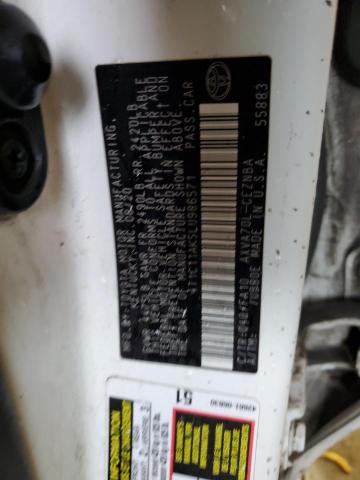 2020 Toyota Camry Le VIN: 4T1C11AK5LU986571 Lot: 50965714