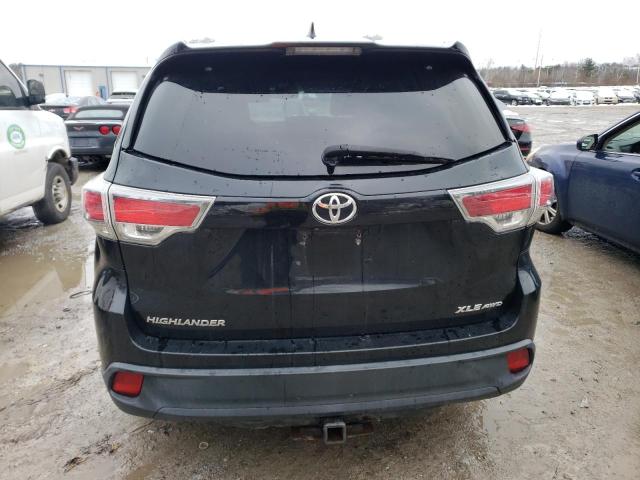 VIN 5TDJKRFH6FS140351 2015 Toyota Highlander, Xle no.6