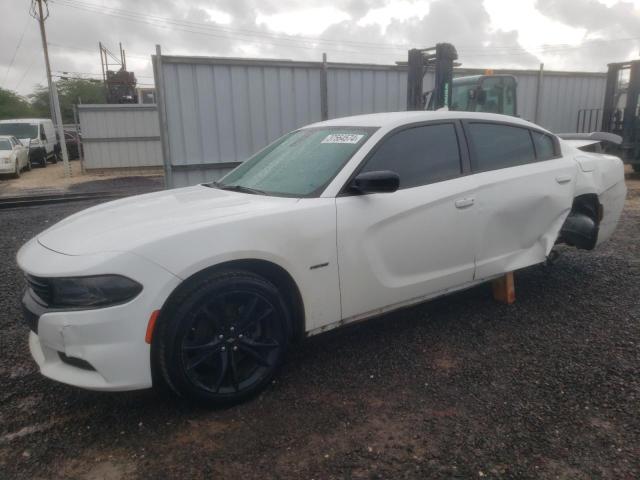 Lot #2460230697 2018 DODGE CHARGER R/ salvage car
