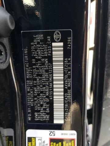 2021 TOYOTA CAMRY NIGH - 4T1S11AK1MU612357