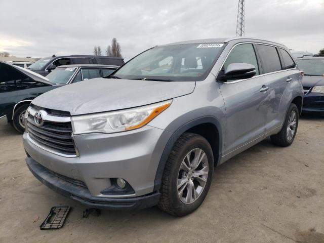 VIN 5TDKKRFH1ES029600 2014 Toyota Highlander, Xle no.1