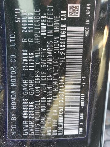 2018 HONDA CLARITY - JHMZC5F13JC014047