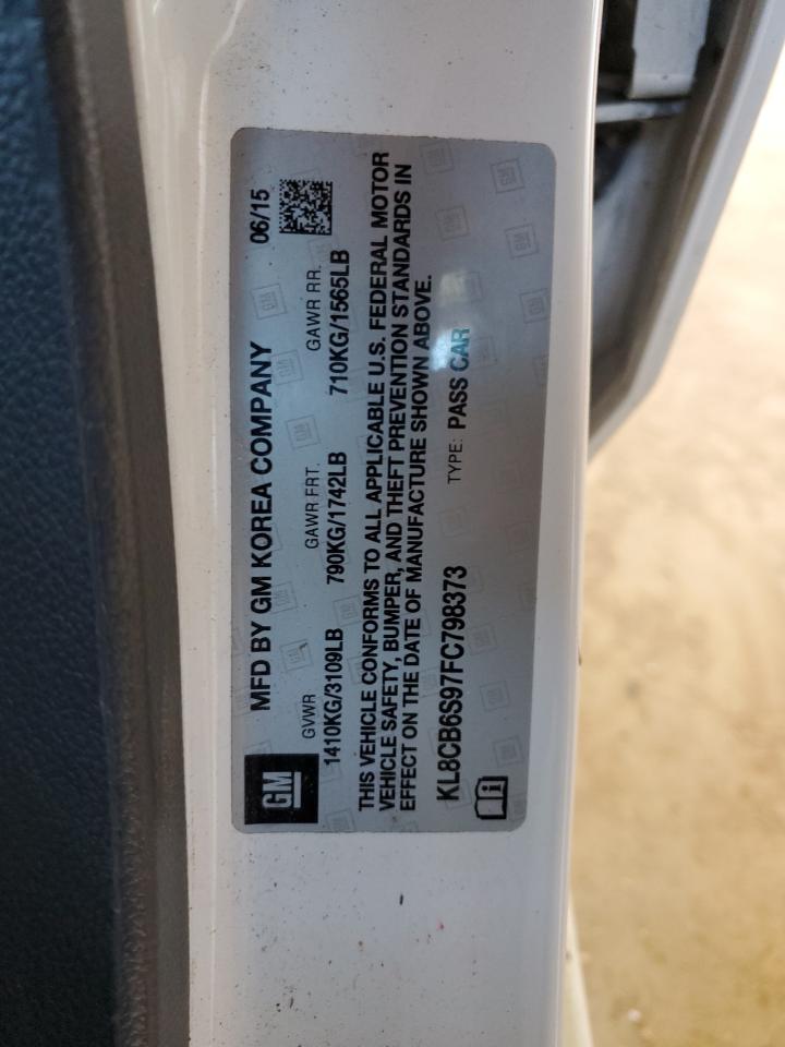 KL8CB6S97FC798373 2015 Chevrolet Spark Ls