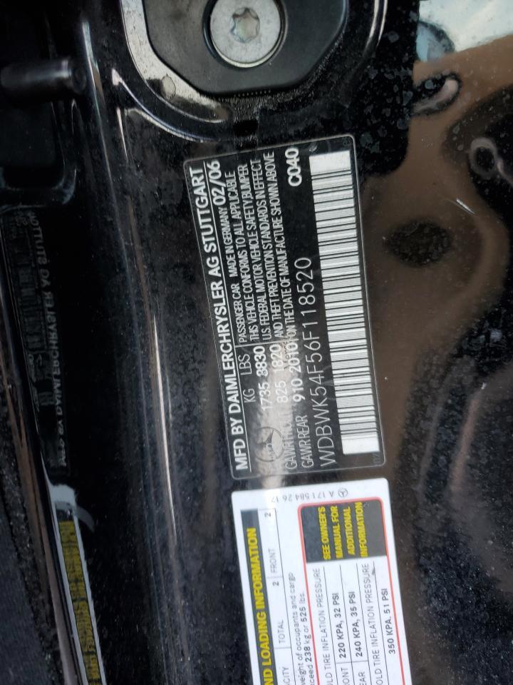 wdbwk54f56f118520 WDBWK54F56F118520 2006 Mercedes-Benz Slk 280
