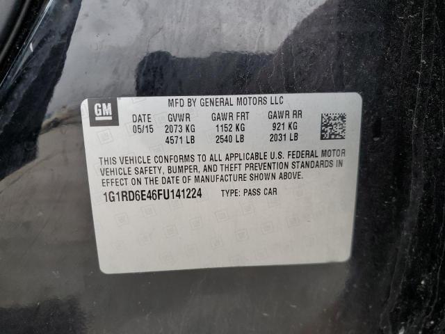 VIN 1G1RD6E46FU141224 2015 Chevrolet Volt no.12