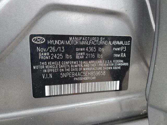 5NPEB4AC5EH859658 | 2014 HYUNDAI SONATA GLS