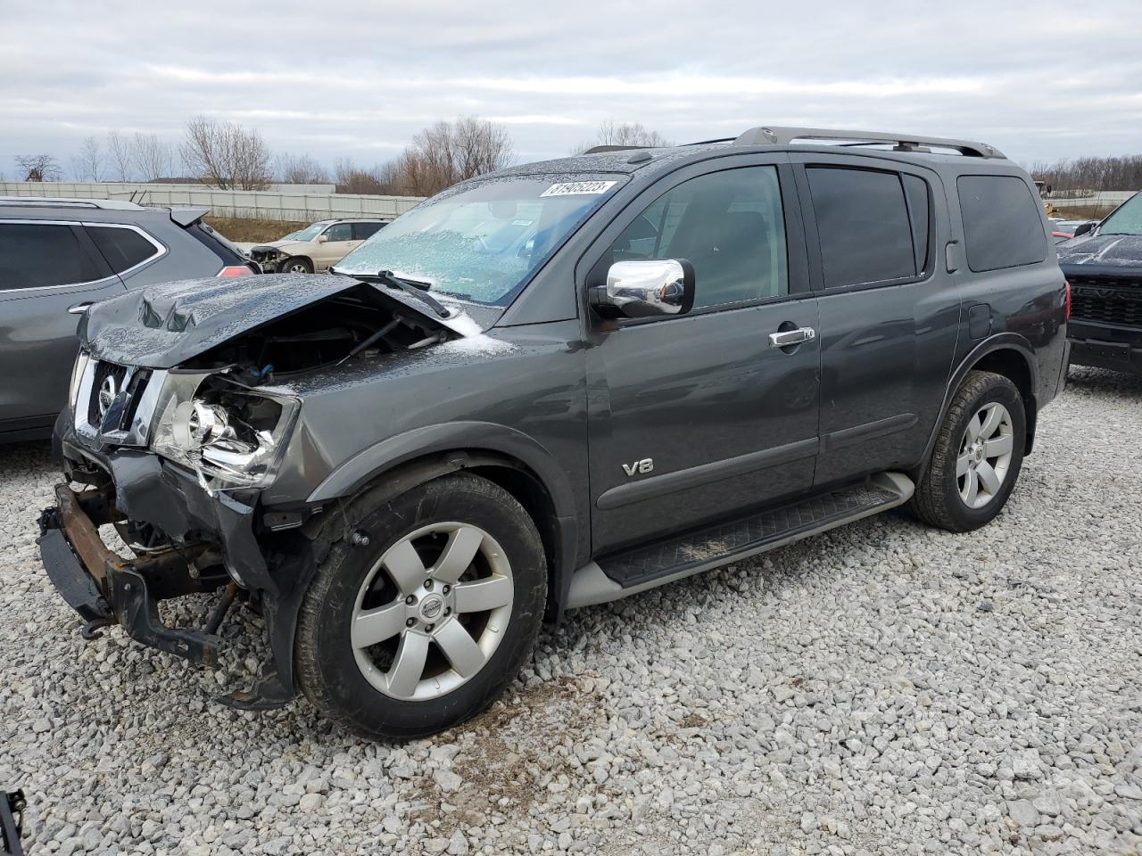 2008 Nissan Armada at MI Wayland Copart lot 81905223 CarsFromWest