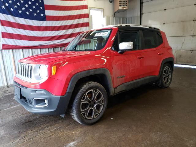 2015 Jeep Renegade Limited VIN: ZACCJBDT0FPB70636 Lot: 38781834