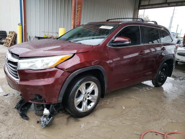 VIN 5TDDKRFH2FS217861 2015 Toyota Highlander, Limited no.1