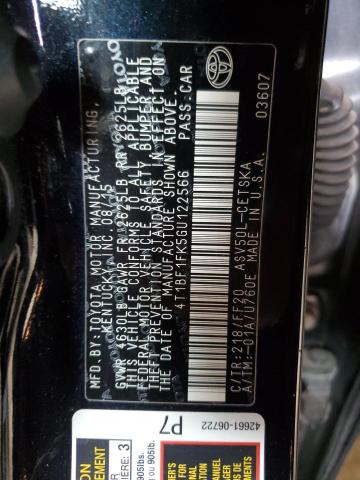 4T1BF1FK5GU122566 | 2016 TOYOTA CAMRY LE