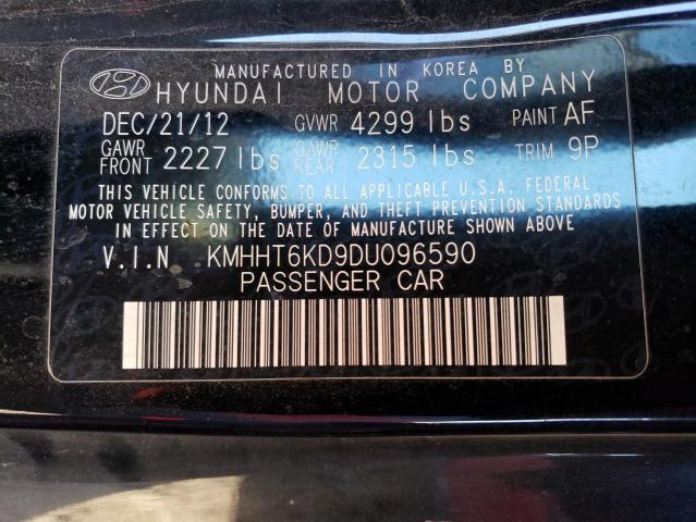 VIN KMHHT6KD9DU096590 2013 HYUNDAI GENESIS no.12