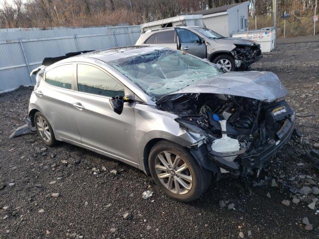 Lot #2442566444 2015 HYUNDAI ELANTRA SE salvage car