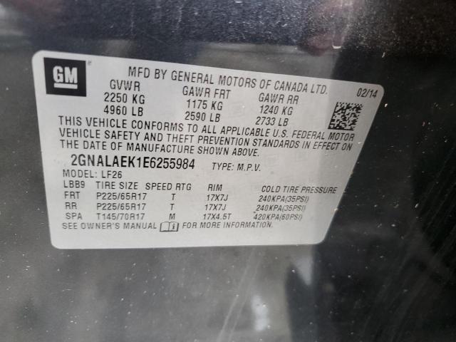 VIN JTHGZ1B23R5073290 2014 CHEVROLET EQUINOX no.13