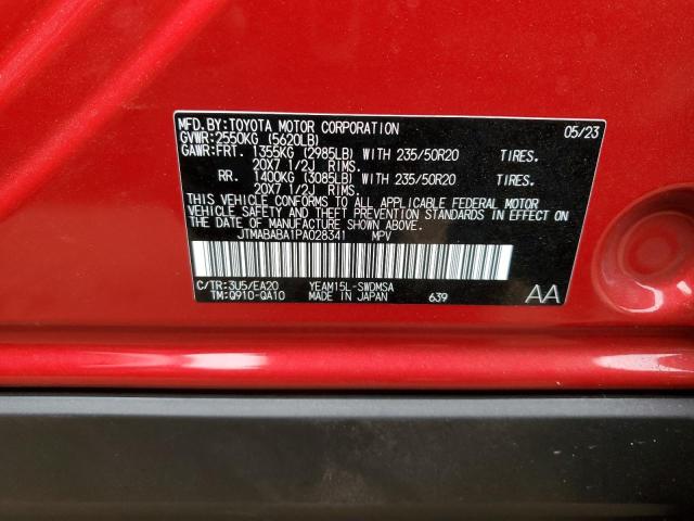 2023 SUBARU SOLTERRA P JTMABABA1PA028341
