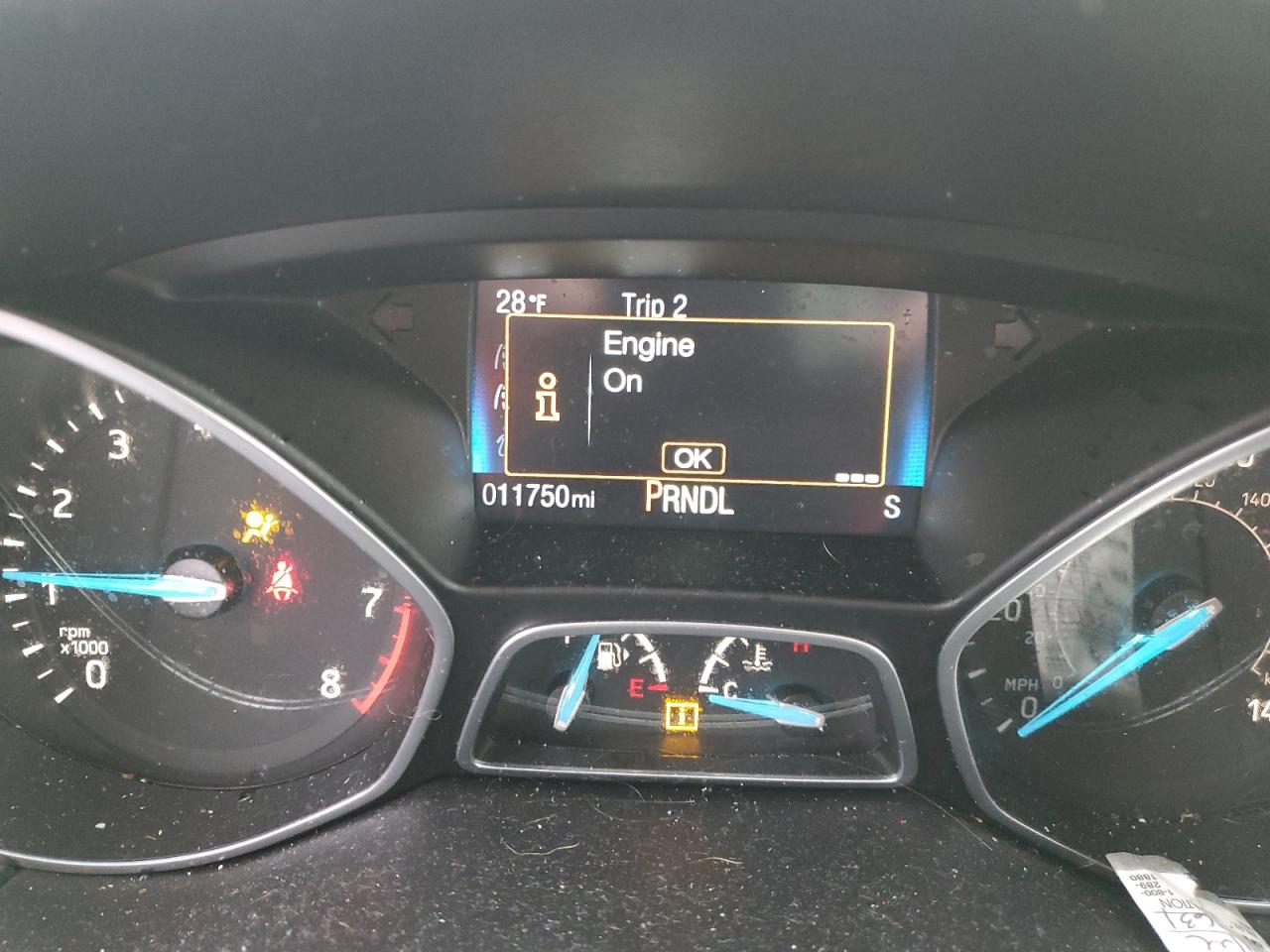 1FADP3F28GL365631 FORD FOCUS 2016