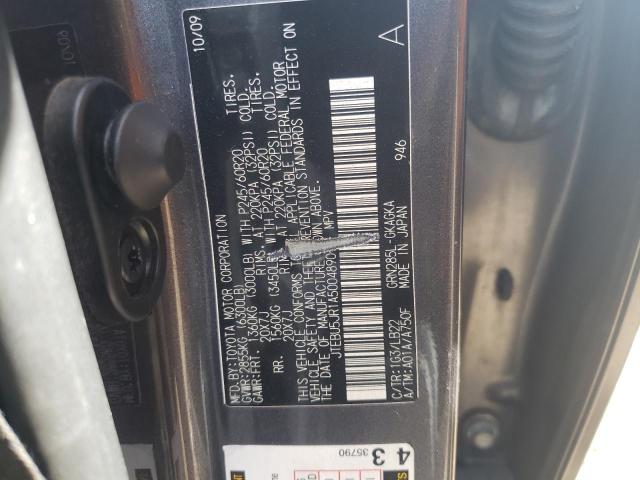 VIN 4JGDF7CE7EA431576 2010 TOYOTA 4RUNNER no.12