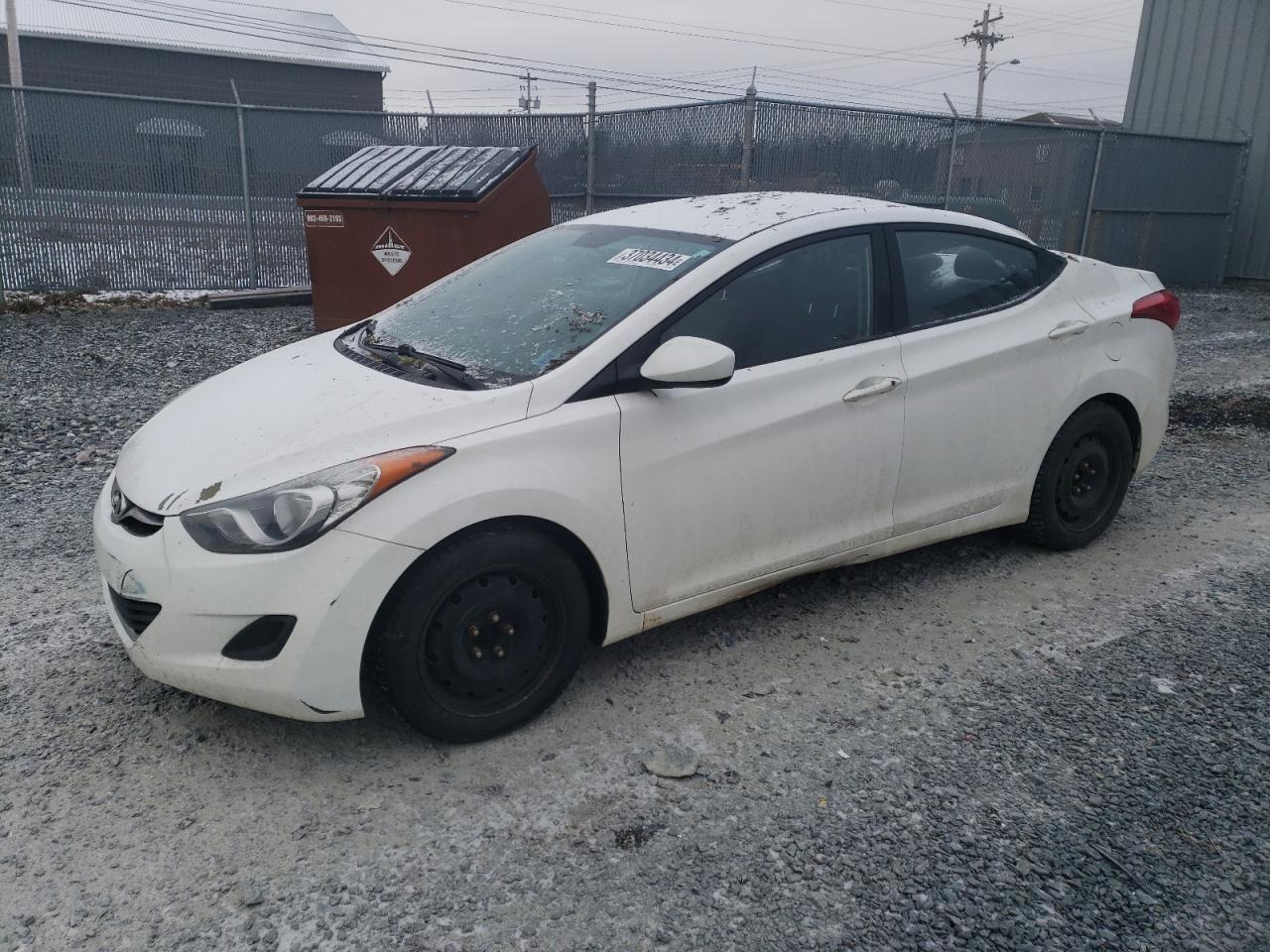 5NPDH4AEXDH232500 2013 Hyundai Elantra Gls