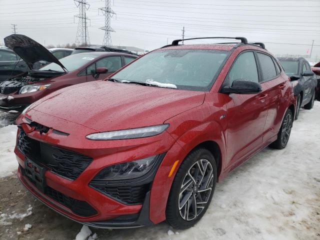 KM8K33A33NU920632 | 2022 HYUNDAI KONA N LIN