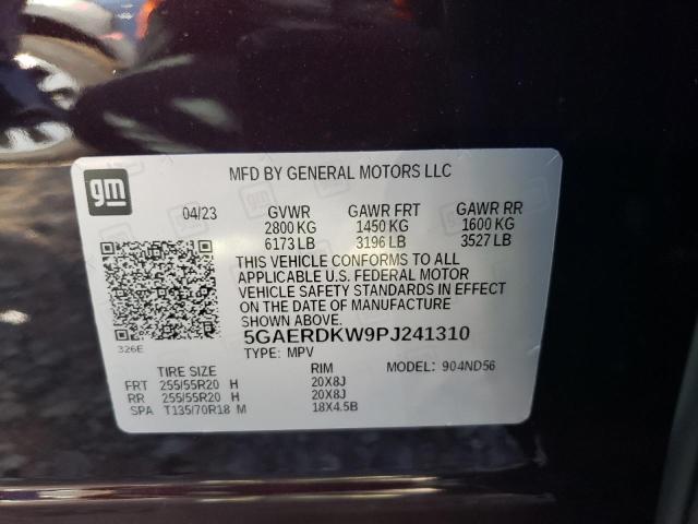 2023 BUICK ENCLAVE AV - 5GAERDKW9PJ241310
