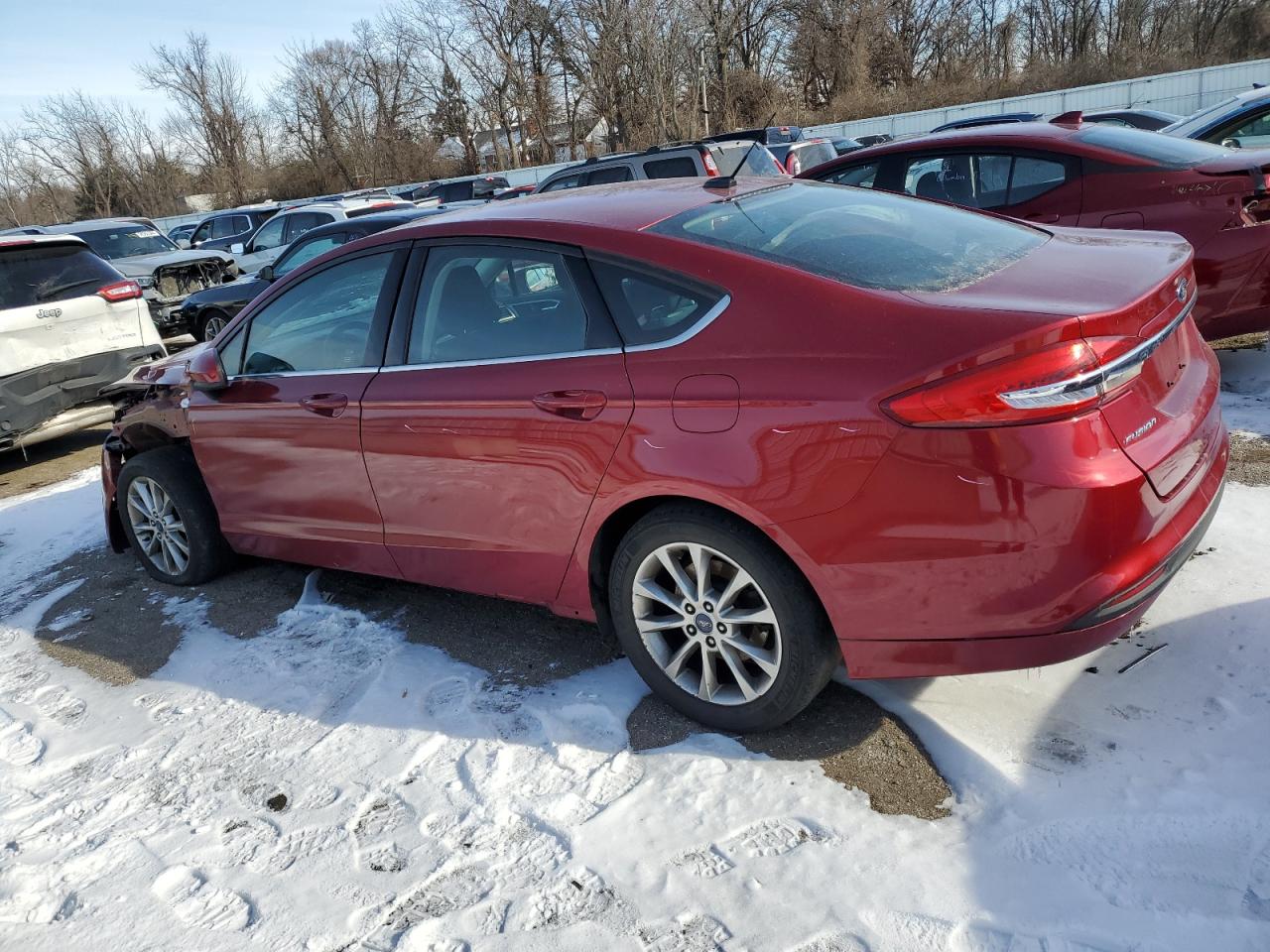 Lot #2378581958 2017 FORD FUSION SE