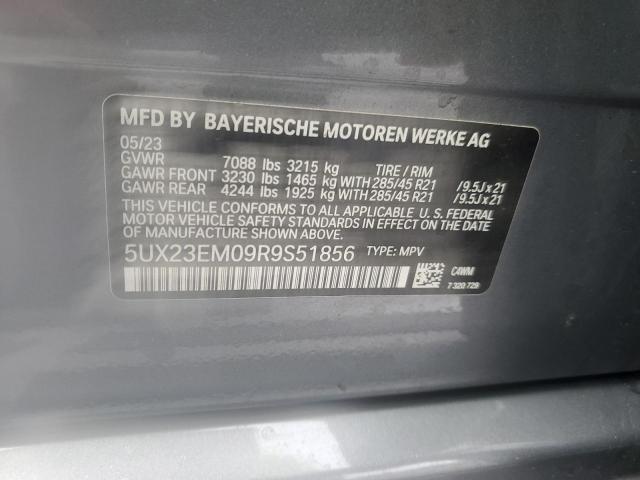 VIN 5UX23EM09R9S51856 2024 BMW X7, Xdrive40I no.14