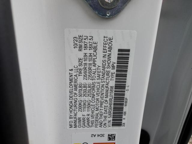 2024 HONDA CR-V SPORT - 5J6RS6H8XRL015898