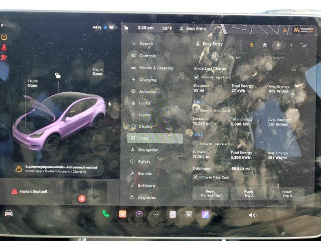 5YJYGDEF3LF001877 | 2020 TESLA MODEL Y