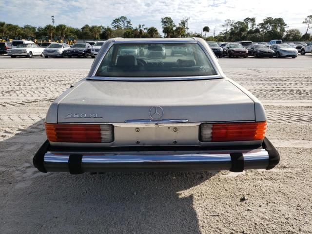 1985 Mercedes-Benz 380 Sl VIN: WDBBA45C5FA021668 Lot: 82871063