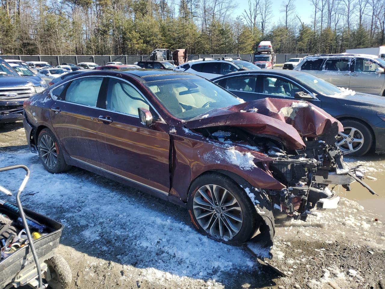 KMHGN4JE4FU103128 2015 Hyundai Genesis 3.8L