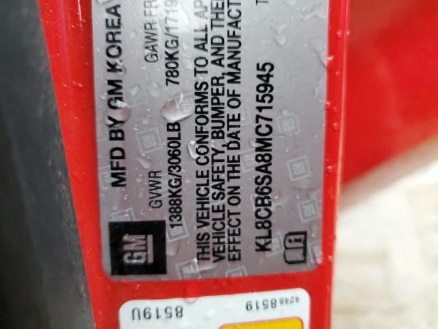 2021 CHEVROLET SPARK LS - KL8CB6SA8MC715945